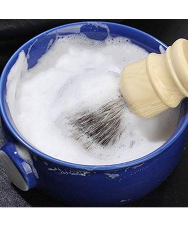JOUSE Royal Blue Ceramic Men's Shaving Mug Bowl - Wide Mouth for Shaving Brush & Soap - Buy Online on SooperMarket.com