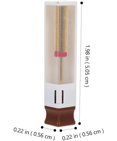 Cuticle Drill Bits for Nails Nail Drill Bit Nail Bits Safety Bits for Nail Drill Manicure Supplies Nails Drill Bits Carbide Drill Bits for Nails Manicure Accessories Tungsten Steel Gogogmee - Buy Online on SooperMarket.com