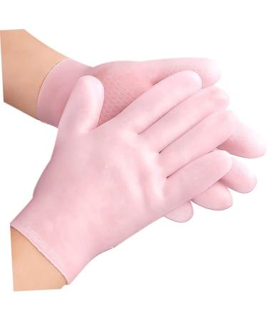 minkissy 4 Pairs Nourishing Care Gloves Moisturizing Gloves Hydrating Gloves Pedicure Foot Spa Moisturizing Spa Gloves Lotion Gloves Gel Spa Gloves Dry Hand Heel Hand Gloves Pink Miss Sebs - Buy Online on SooperMarket.com