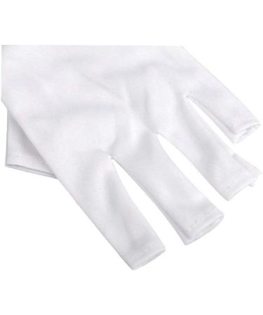 Nail UV Shield Gloves - Anti-UV Sunblock Protective Driving & Manicure Gloves | 1 Pair - Buy Online on SooperMarket.com