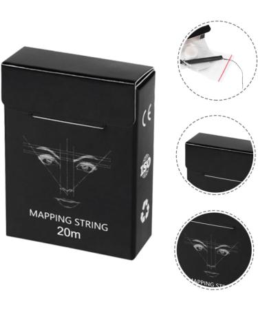 FOYTOKI 1box Black Eyebrow Measuring Tool Reliable Eyebrow Ruler Eyebrow Tattoos Ruler 6x4.5cm Black - Buy Online on SooperMarket.com