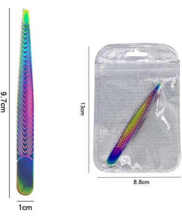 Buy Precision Slant Tweezers - Stainless Steel Eyebrow Tweezers for Perfect Shaping | International Shipping Available - Buy Online on SooperMarket.com