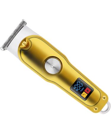 Hair Clipper Cordless Barber Grooming Sets Rechargeable Hair Clipper with Guide Combs Gold Metal Incisive Lightweight Electric Hair Trimmer for Home Use 500mAh - Buy Online on SooperMarket.com