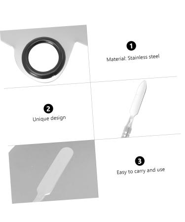 NOLITOY 4 Sets Palette Set | Makeup Mixing Tray & Spatulas | Gel Nail Kit & Manicure Tool | Stainless Steel Makeup Pallet for Professionals | Shop Internationally - Buy Online on SooperMarket.com
