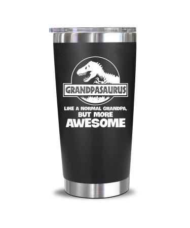 Grandpa Gifts - Fathers Day Giftss, Birthday Gifts For Grandpa - Best Grandpa Gifts For Grandfather, New Grandpa, Promoted To Grandpa, Grandparents From Grandchildren Granddaughter - 20Oz Tumbler