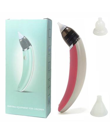 Pink Color Electric Nasal Aspirator for Baby USB Rechargeable Nose Cleaner for Newborns