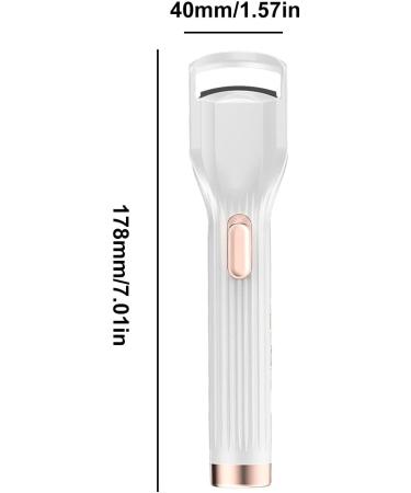 Lnhgh Heated Eyelash Curler | Rechargeable Lash Styler Lash for Eyelash Styling | Long-Lasting Lash Styling Heater for Daily Commutes Working Dates Without Fan - Buy Online on SooperMarket.com