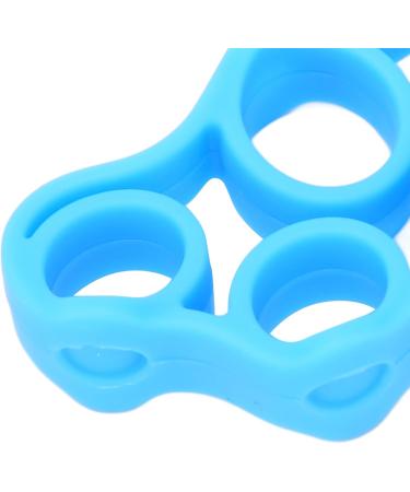 Finger Strength Trainer 2pcs Portable Environmentally Friendly Finger Movement Enhance Finger Grip Finger Strengthener for Recovery for Elderly Light Blue 6.6lb - Buy Online on SooperMarket.com