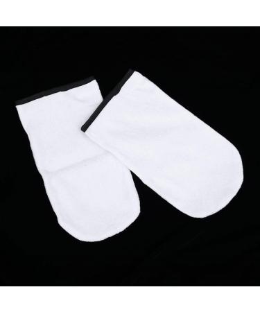 Beavorty 6 Pairs Hand Wax Treatment Moisturizing Gloves Overnight Gel Gloves Bath Gloves Wax Gloves Cold Gloves Hand Treatment Mitts Mittens Care Insulation Cotton White - Buy Online on SooperMarket.com