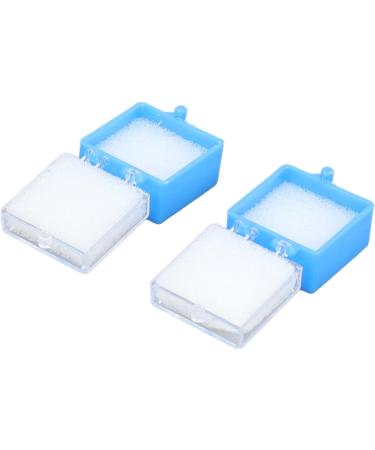 Pack of 20 Durable Plastic Bridge Boxes for Denture Storage | Foam Insert Portable & Ideal for Laboratories and Clinics - Buy Online on SooperMarket.com