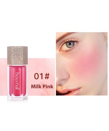 Milk Pink Soft Cream Blush Stick: Long-Wearing Liquid Blush for Cheeks, Eyes, and Lips. Natural-Looking Blend Gift for Her - Buy Online on SooperMarket.com