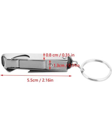 Outdoor Multi-Function 2 in 1 Mini Tool Key Chain - Portable Durable & Ideal for Adventure | Shop Internationally - Buy Online on SooperMarket.com