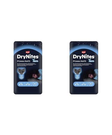 Huggies DryNites Boys 8-15 Years 9 Pieces (Pack of 2) 9 Pieces (Pack of 2)