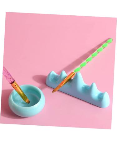 minkissy 5 Sets Nail Art Brush Cup Manicure Bowl Chinese Bask Cups Make up Pen Holder Plastic - Buy Online on SooperMarket.com