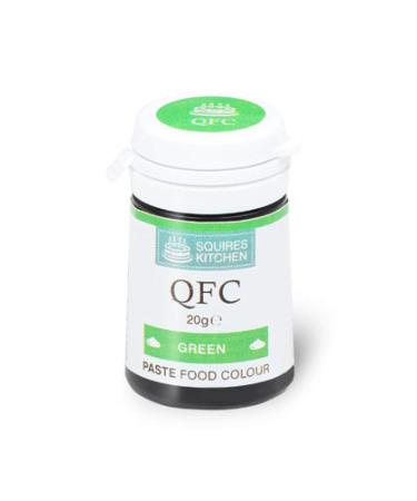 Squires Kitchen GREEN QFC Quality Food Cake Icing Paste Colour Colouring 20G
