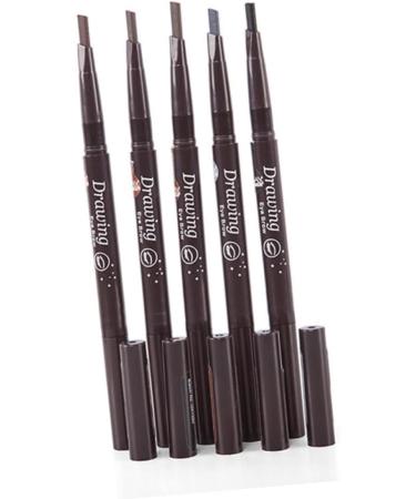 2 1 Anjoize Eyebrow Pen Eyebrow Pencil Waterproof Eyebrow Brush Water Proof To Rotate Makeup Tools - Buy Online on SooperMarket.com