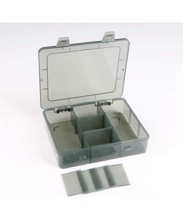 9 Grids Plastic Organizer Box with Dividers - Ideal for Jewelry, Crafts, Small Parts - 1 Pack - Buy Online on SooperMarket.com