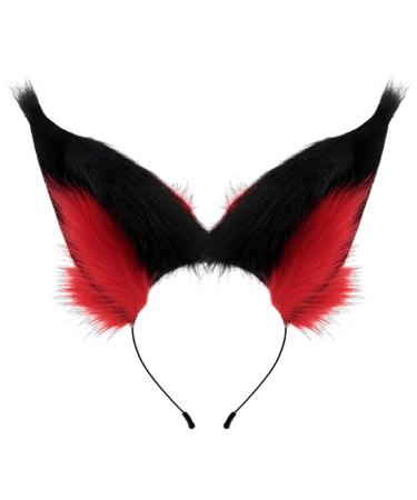 Adult Cosplay Accessories Anime Theme Hell's Inn Alastor Animal Ears Ear Headband Prop