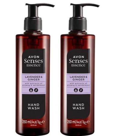 New Larger Size - Avon Senses Essence Lavender & Ginger Hand Wash - Sold By Ultimate Things