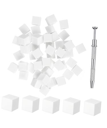 BELLIFFY 1 Set Nail Sponge Accessory Nails Cosmetic Puffs Makeup Sponge Wedge Loose Powder Sponge Grabber Nail Art Sponge Tool Makeup Applicator Tools Brushes Gel Eponge Cheek Disposable