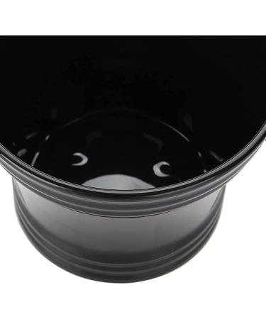 Plastic Shaving Soap Bowl | Black Shaving Mug for Men | Shave Cream and Soap Bowl - Buy Online on SooperMarket.com