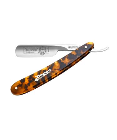 Dovo razor barbarossa - carbon steel razor - 5/8 inch - round head - spike - whole hollow cut - Dovo Solingen barber knife