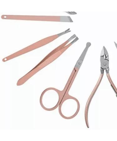 Verdant Touch Nail Care Tools Professional Manicure Pedicure Kit 18-in-1 Nail Clippers Set Rose GoldNail Care Tools - Buy Online on SooperMarket.com