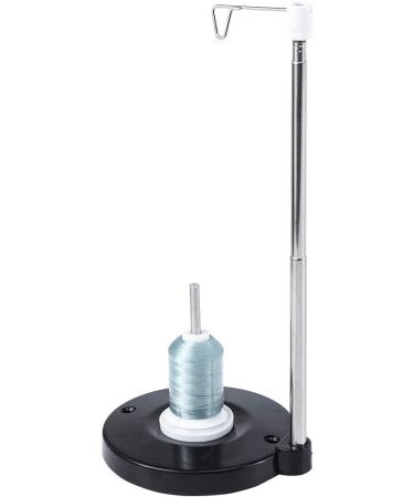 Sew Tech Adjustable Cone Thread Stand Spool Holder for Sewing/Embroidery Machines - Single Thread Stand for Smoother Feed - Large Spool Holder with Heavy-Duty Plastic Base - Buy Online on SooperMarket.com