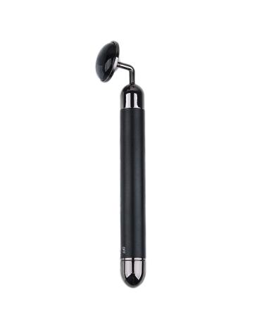 Natural Jade Roller Gua Sha Kit Face Massager Portable Facial Relaxation Slimming Lift Anti Wrinkle Skin Care Tools-Black Obsidian