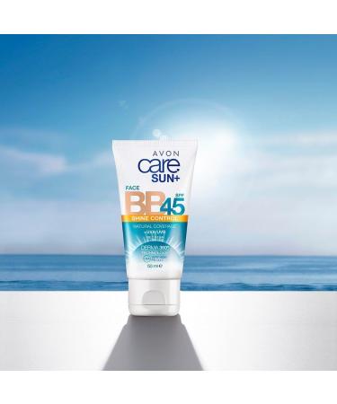 Avon Care Sun+ Shine Control SPF45 Natural Coverage +UVA/UVB BB Cream 50ml - Buy Online on SooperMarket.com