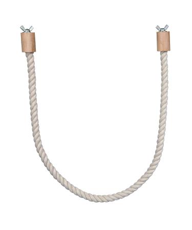 Trixie Cotton Rope Perch 66 cm x 14 mm White