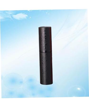 Angoily Travel Small Spray Bottle - 10.3cm Glass Container | Black | Perfect for Travel & Skincare - Buy Online on SooperMarket.com