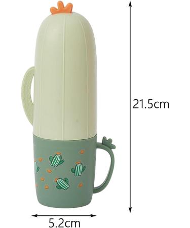 Buy Magideal 5x Travel Toothbrush Cup Set - Portable Toothpaste Holder & Cute Raccoon Towel Storage Box for Travel - Perfect for On-the-Go Use! - Buy Online on SooperMarket.com