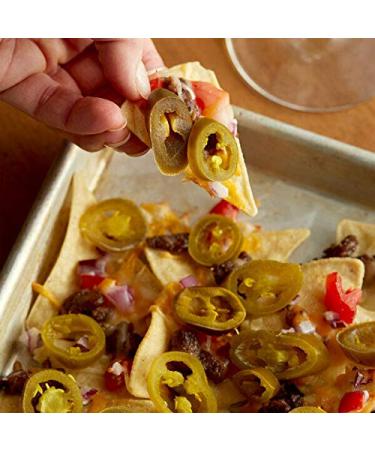 La Costena Nachos Sliced Pickled Jalapeno Peppers - 64oz Glass Jar (4lbs) - Buy Online on SooperMarket.com