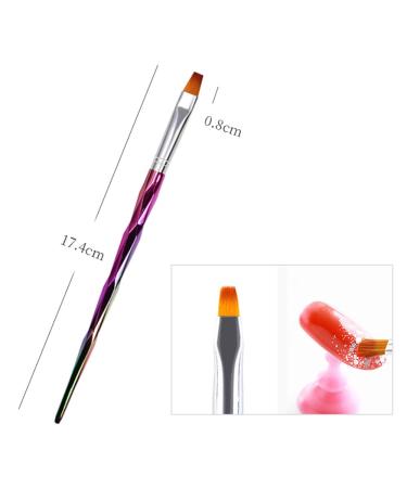 MWoot 10-Part Nail Brush Set | Nail Art Painting & Drawing Brushes for UV Gel & Acrylic Fingerails | Nail Liner Brushes & Accessories for Pedicure & Manicure - Buy Online on SooperMarket.com