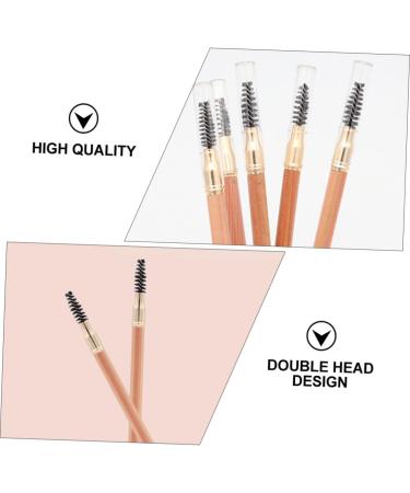 CANIGHT 2pcs Double Ended Eyebrow Pencil with Brush Women Brow Pencil Dark Brown Eyebrow Pencils Wood - Buy Online on SooperMarket.com