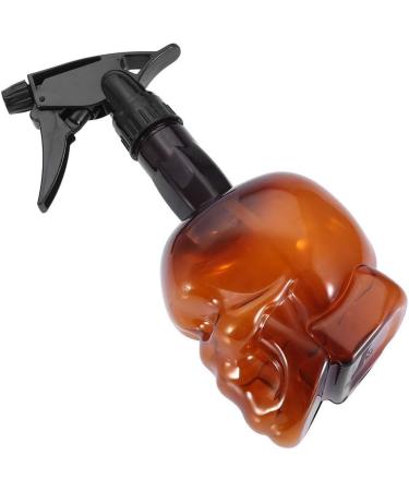 Hairdressing Spray Bottle 500 ml Skull-shaped Refillable Spray Continuous Water Mister for Hairdressing Salon Hair Styling Plants Pets Home Clean - Buy Online on SooperMarket.com