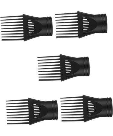 Didiseaon 10 Pcs Hair Dryer Comb Hair Blower Nozzle Hair Blow Dryer Comb Hair Dryer Attachment Nozzle Hair Dryer Front Nozzle Universal Diffuser Blow Dryer with Comb Adapter Plastic Modeling 13x6cmx2pcs Blackx2pcs - Buy Online on SooperMarket.com