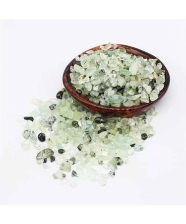 Natural Crystals and Stones 100g Natural Prehnite Quartz Crystal Stone Gravel 7mm-9mm for Decoration Gift for Decoration kaixun - Buy Online on SooperMarket.com