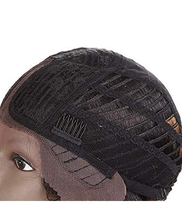 JOEDIR PERCOIS Lace Front Wigs 60cm - Long HD Transparent Synthetic Wig for Women - 130% Density Black Hair - Buy Online on SooperMarket.com
