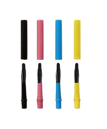 30Pcs Disposable Lip Brush with Cap Lip Makeup Brush Lipstick Brush Makeup Blending Applicator Beauty Makeup Tools Lipstick Applicators Random Color