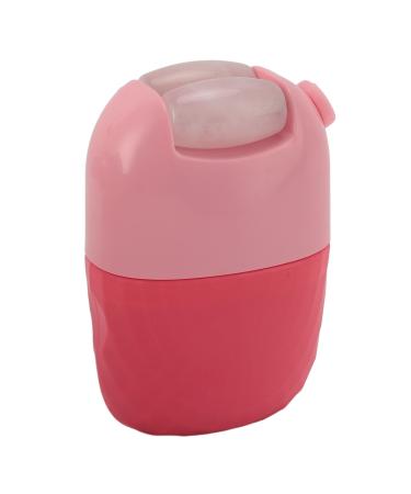 Facial Beauty Ice Roller Cooling Compress Skin Firming Ice Facial Roller for Skin Care (Pink)