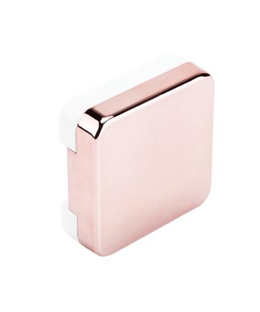 Contact lens box mini contact lens container eye care lentil-etui set reflective coverage etui set contact lens-travel case container holder storage box sweetness beautiful (light-pink)