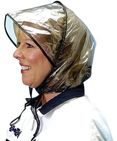 Black Rain Bonnet by Miles Kimball - Keep Your Hair Dry in Style - Buy Online on SooperMarket.com