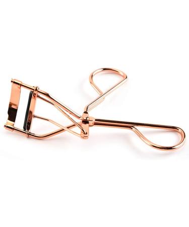 U-K Useful Processed Professional Rose Gold Eyelash Curler Eye Lashes Curling Clip Cosmetic Makeup Tools Accessories - Buy Online on SooperMarket.com