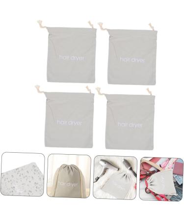 NOLITOY 8 Pcs Hair Dryer Storage Bag Anti-scratch Bags Storage Organizers Canvas Drawstring Bags Fabric - Buy Online on SooperMarket.com