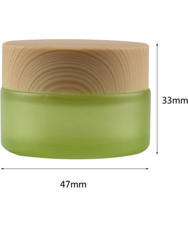 Plastic cosmetic jars empty jars 4 PC 50ml Empty Green Glass Cosmetic Jars with Screw Lid  50g Small Containers Storage Pot for Cosmetic Travel + 4X Spatula (Color : Groen Size : 20ml) (Color : Groe 20ml Groen - Buy Online on SooperMarket.com