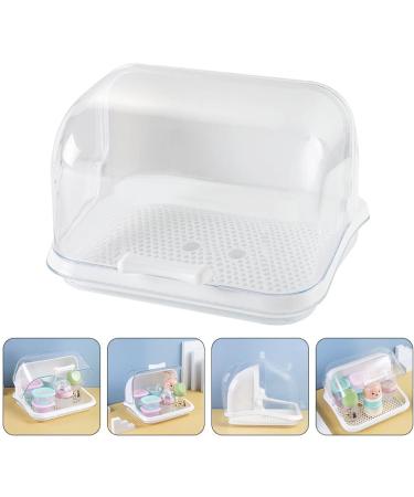 Ipetboom Baby Bottle Drying Rack with Storage Box - Portable Kitchen Organizer - Buy Online on SooperMarket.com