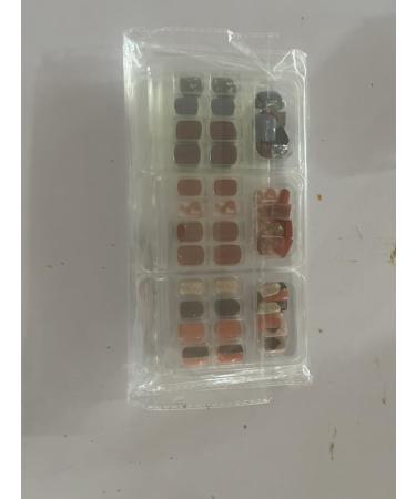 Kalolary 144PC False Nails Set - Complete Acrylic Fingernails with Nail Glue Stickers for Women & Girls | DIY Nail Art & Decoration - Buy Online on SooperMarket.com