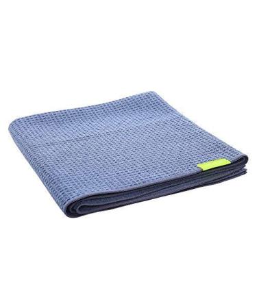 AQUIS Original Waffle Hair Towel, Ultra Absorbent & Fast Drying Microfiber Towel for Thick Hair, Dark Grey